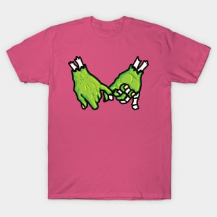 zombie creepy pinky promise Boyfriend T-Shirt